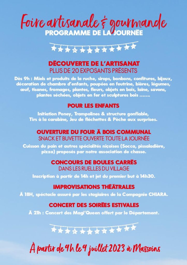 Massoins site officiel